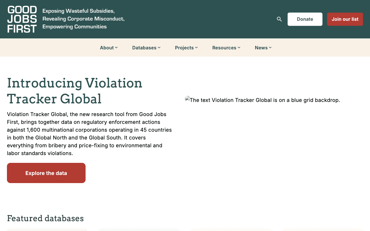 Image of Violation Tracker