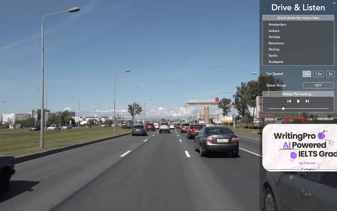 Image of Drive and Listen